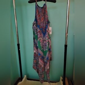 MSK Handkerchief Dress - Size Large